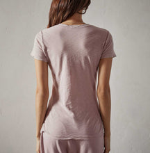 Load image into Gallery viewer, Casual T w/ Reverse Binding Tee in Calamine
