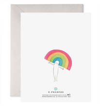 Load image into Gallery viewer, Rainbow Head Card

