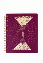 Load image into Gallery viewer, Wings Hawaii Zodiac Journal: Aquarius Oskar’s Boutique Paper
