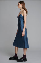Load image into Gallery viewer, Organic John Patrick Bias Midi Slip Dress in Azure Oskar’s Boutique Women&#39;s Dresses
