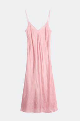 Organic John Patrick Bias Midi Slip Dress in Dust Oskar’s Boutique Women's Dresses